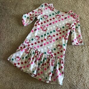 JoJo’s Christmas unicorn holiday dress in size XS